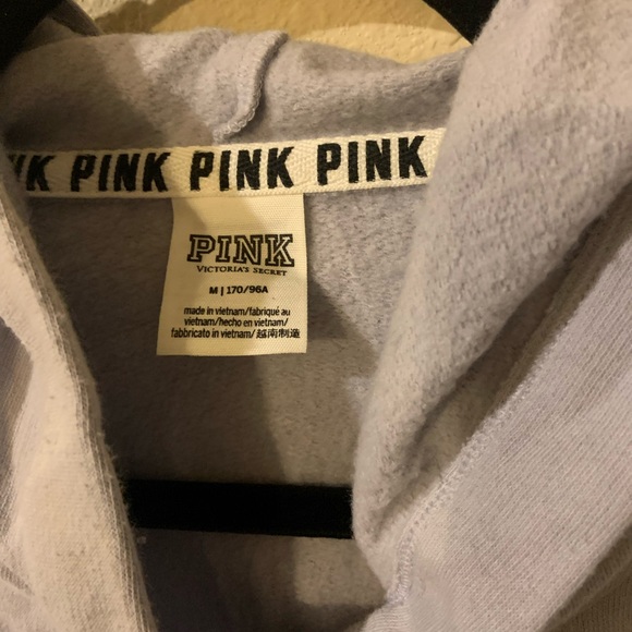 Sky Blue Lace Up Hoodie - Picture 4 of 4